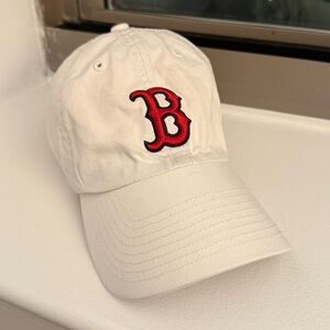 ‘47 Boston Red Sox Cap - White w Red B logo